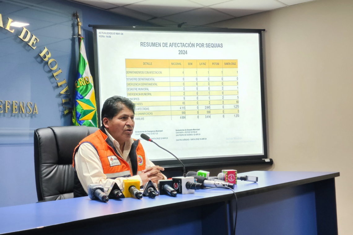 Se reporta 318.052 familias afectadas por lluvias y alista ayuda para Cochabamba y Santa Cruz
