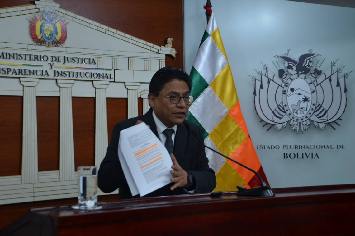 Lima: “Está garantizado el derecho a la propiedad privada en Bolivia”