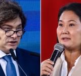 Keiko hace un guiño a Milei y una promesa sobre Perú