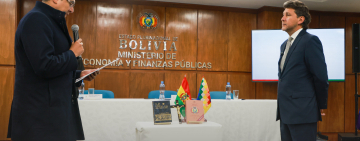 Álvaro Arias asume la presidencia a.i. de la Aduana y priorizará la institucionalización y agilizará trámites