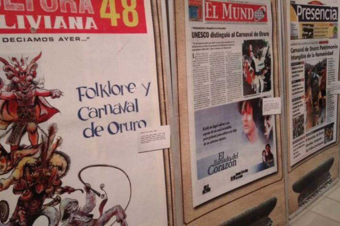 Municipio inauguró Expocarnaval y presentó spot del Carnaval de Oruro 2021