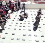 Felcn afecta al narcotráfico con $us 2 millones por incautación de 769 kilos de droga