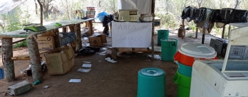 Descubren pista clandestina y desbaratan laboratorio de cocaína en frontera con Paraguay