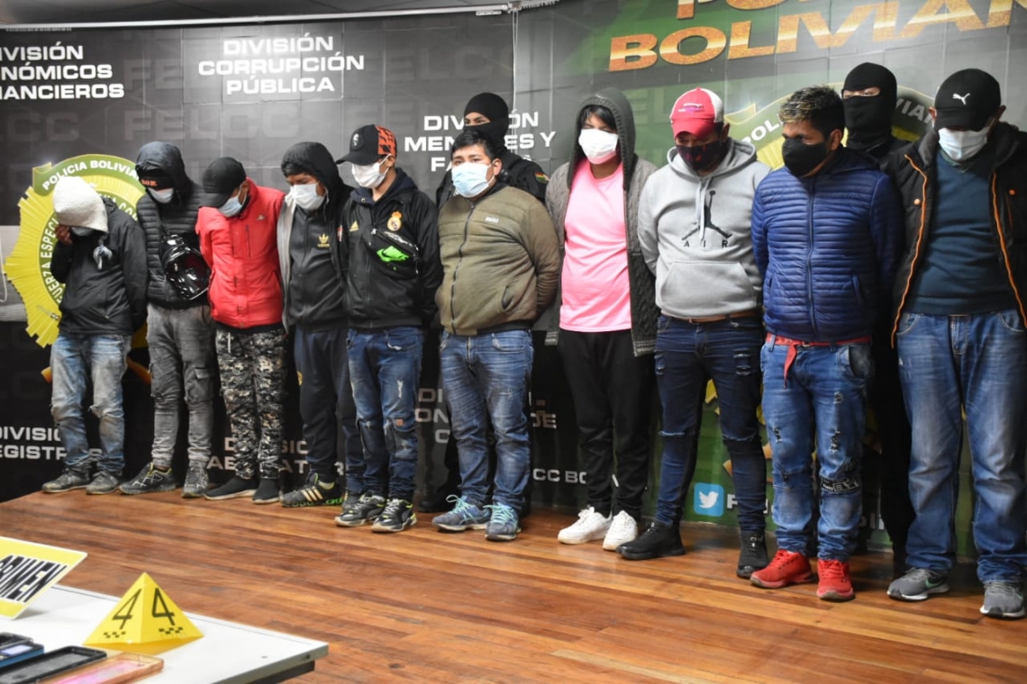 Policía captura a 35 antisociales en la lucha contra el crimen en El Alto