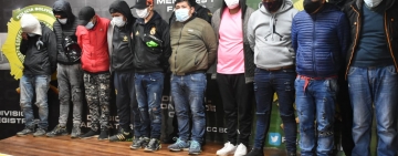 Policía captura a 35 antisociales en la lucha contra el crimen en El Alto