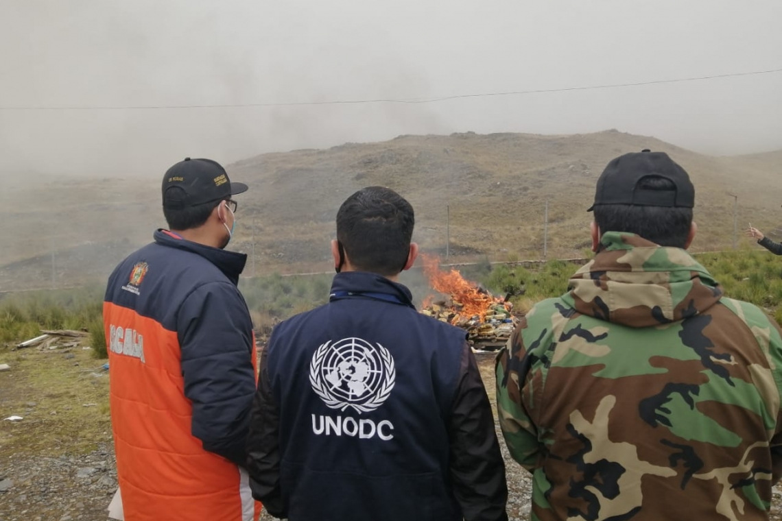 UNODC capacita sobre pérdida de dominio de bienes vinculados al narcotráfico a jueces y fiscales