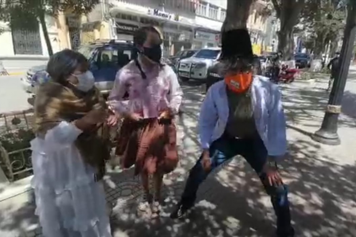 Artistas de teatro adelantaron su festejo del Día Mundial del Teatro