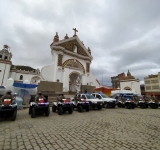 Armada brinda seguridad en peregrinación al Santuario de Copacabana