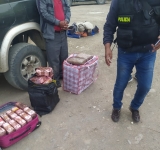 Incautan algo mas de 140 kilos de  marihuana cuyo destino final era Chile