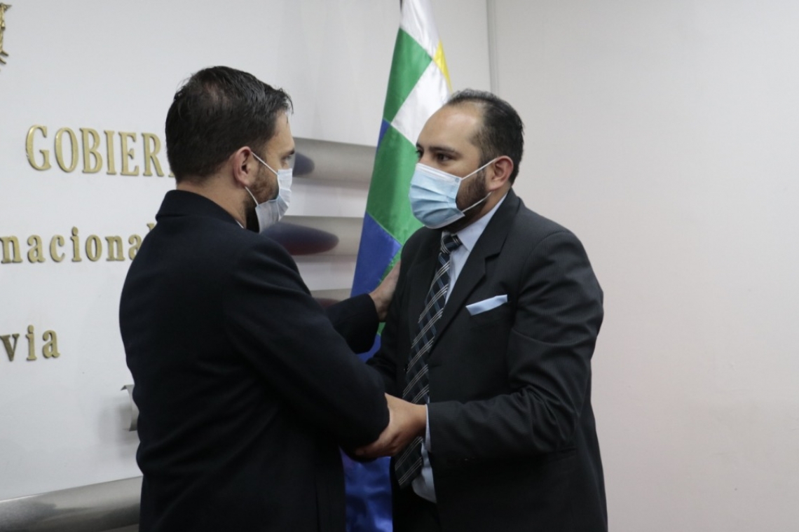 El economista Roberto Ríos asume el cargo de Viceministro de Seguridad Ciudadana 