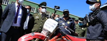 Policía recupera 1.016 vehículos robados y procede con su devolución