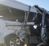 Colisión por invasión de carril deja 5 muertos  y 8 heridos en la carretera Oruro-Pisiga