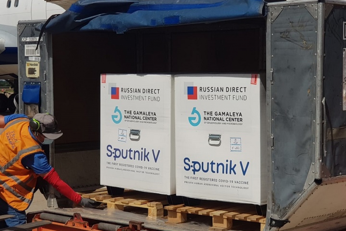 Sputnik V: 11 mil de las 200 mil vacunas que llegaron a Bolivia son para Oruro