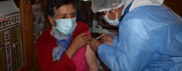 En Oruro se debería vacunar a un aproximado de 63 mil personas mayores de 60 años