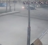 Cámara de seguridad registra el instante de la colisión suscitada la madrugada del lunes