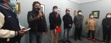 Directorio saliente de la ABAP Oruro se despide con exposición colectiva