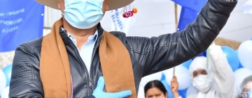 Gobernador Vedia tomará el mando del departamento de Oruro a las 11:00 horas