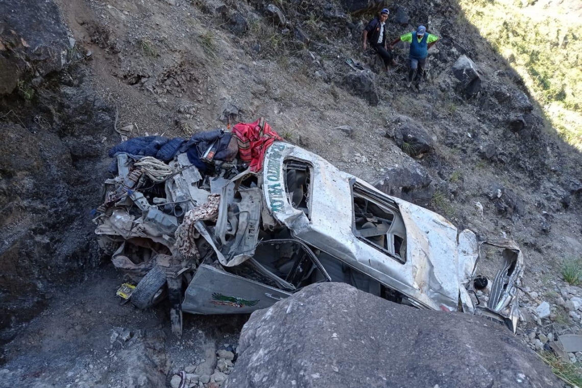 Policía reporta 20 muertos y 33 heridos en accidentes de tránsito en La Paz 