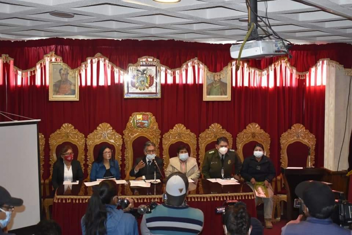 Instituciones conforman Comisión Departamental  de Seguimiento a los Casos de Feminicidio