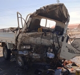 Colisión por invasión de carril deja 8  heridos y un fallecido en la ruta Oruro-Potosí