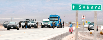 Investigan muerte de varón que transitaba por  la frontera bordo de un vehículo aparentemente “chuto”