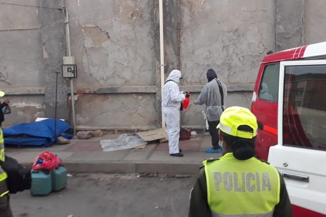 Mujer encontrada muerta en vía pública  fue victimada con un golpe en la cabeza