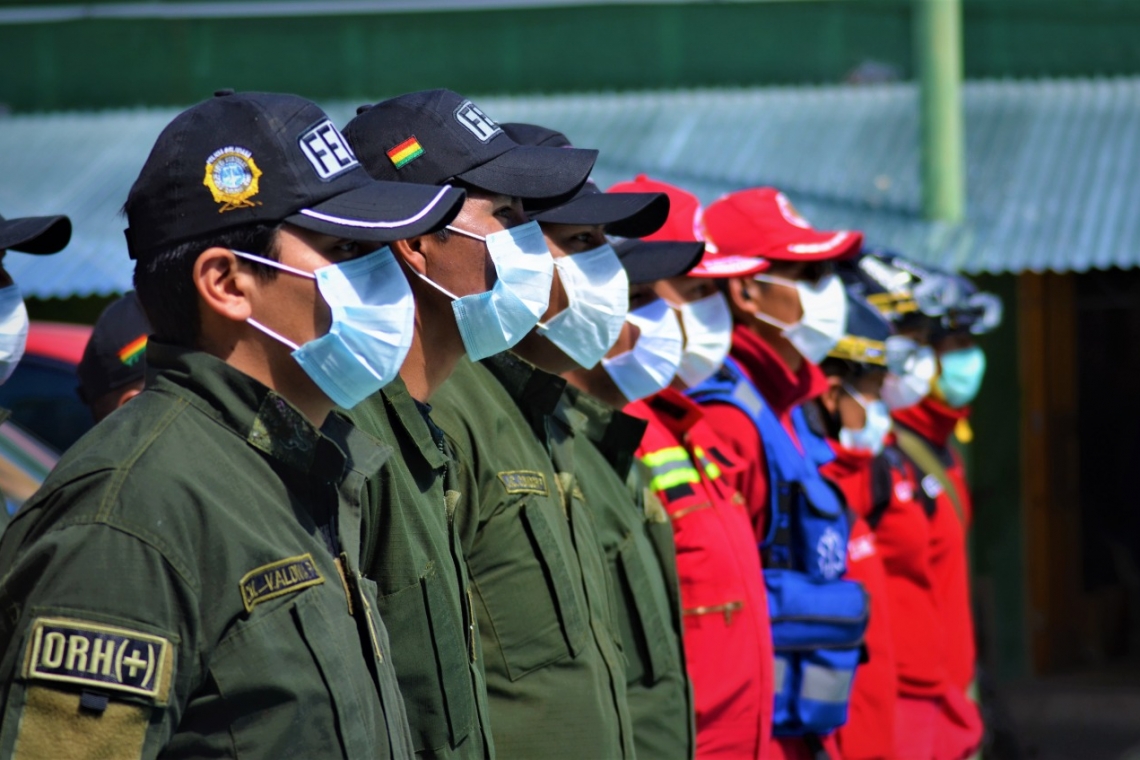 Comando policial estima que vacuna contra la Covid-19 llegará al  100% de funcionarios hasta la siguiente semana