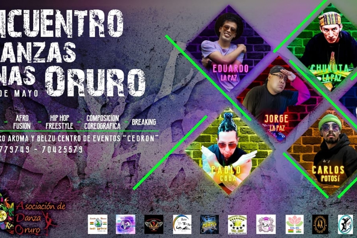 Artistas de danza urbana realizarán un encuentro en la ciudad de Oruro