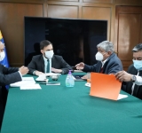 Alcalde Arias acuerda control con apoyo policial para evitar propagación del COVID-19