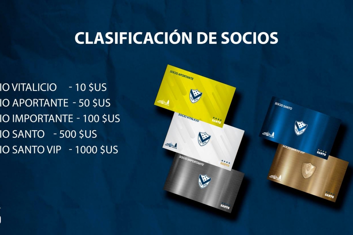 Ser socio de San José desde 10 hasta 1.000 dólares