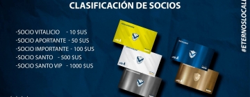 Ser socio de San José desde 10 hasta 1.000 dólares