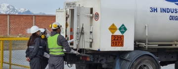Planta de Palcoco suministra oxígeno a La Paz, Cochabamba y Santa Cruz
