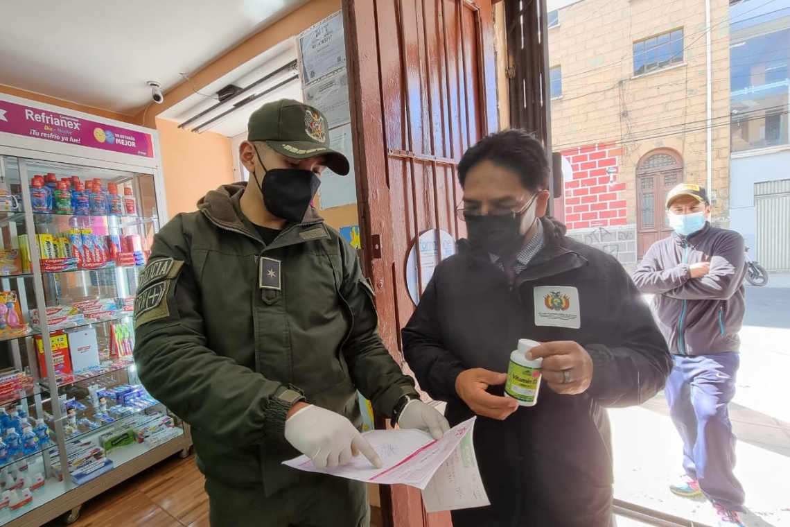 Intervienen farmacia y aprehenden a dueña por especular con el precio del Remdesivir