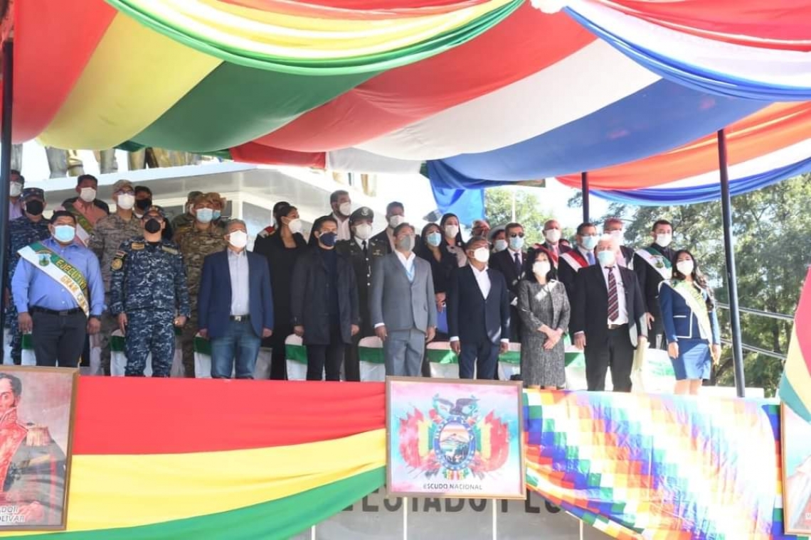 Valoran valentía de beneméritos en el 86 aniversario del cese de hostilidades de la Guerra del Chaco