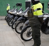 Policía recibe motocicletas para reforzar el Plan Barrio Seguro en El Alto
