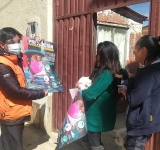 Brigadas de la DIO recorren las calles difundiendo  mensajes de prevención de violencia