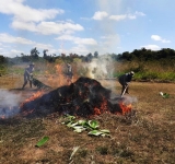 En marcha operaciones de prevención contraincendios por la zafra en Bermejo
