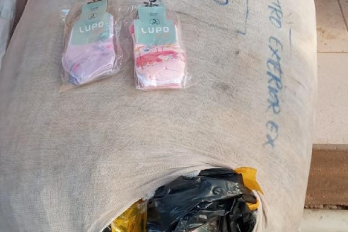 Incautan mercadería ilegal internada desde el Brasil cuyo valor promedia los 200 mil bolivianos