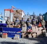 Aduana incauta 5.2 toneladas de sardina de  contrabando internada desde Perú a El Alto