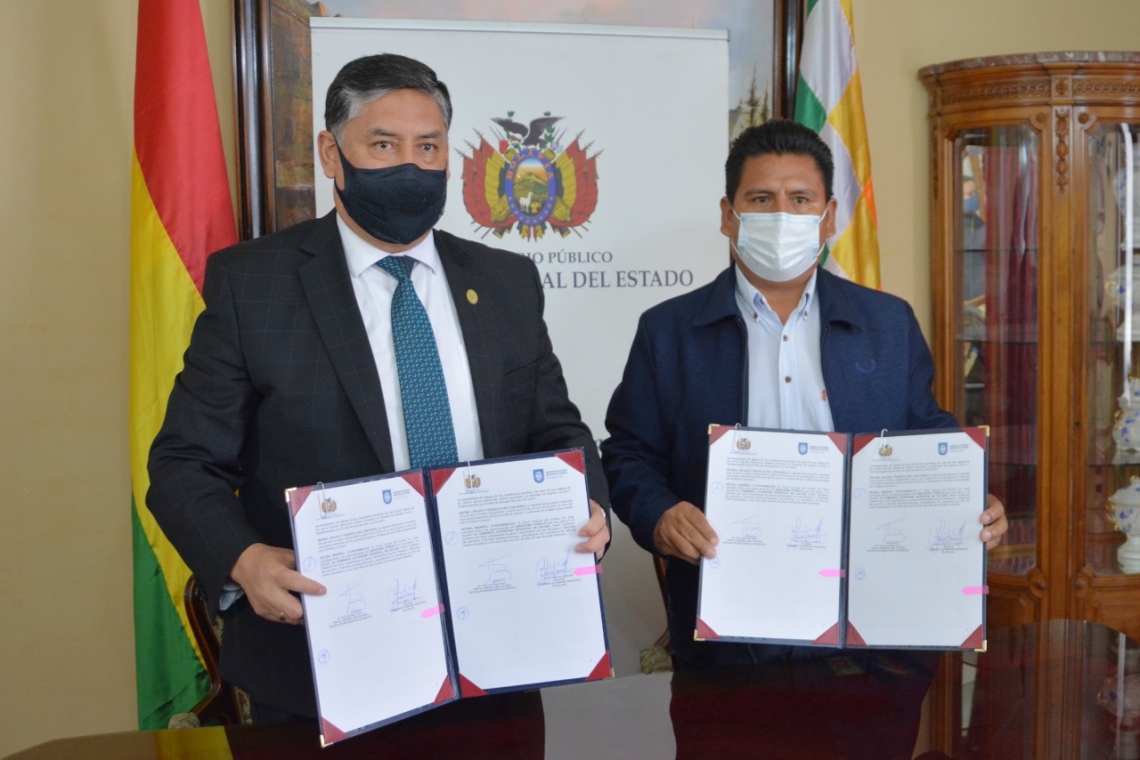 Fiscalía y Alcaldía de Sacaba acuerdan designación de médico forense