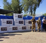 40 televisores de contrabando con un avalúo de  9 mil dólares fueron incautados en Cochabamba