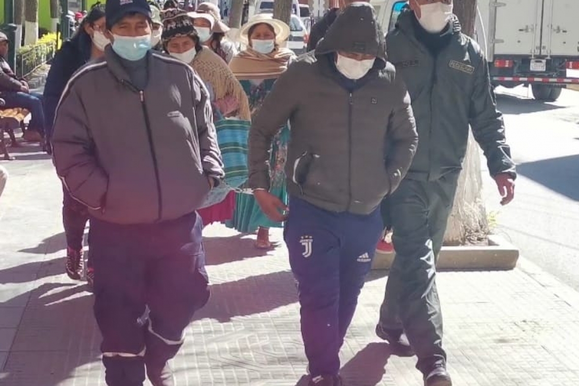 Procesan a 2 personas que transportaban 700 kilos de mineral aparentemente robado