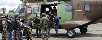 Elogian aporte de los “Diablos Rojos” en la lucha antidroga y desastres naturales