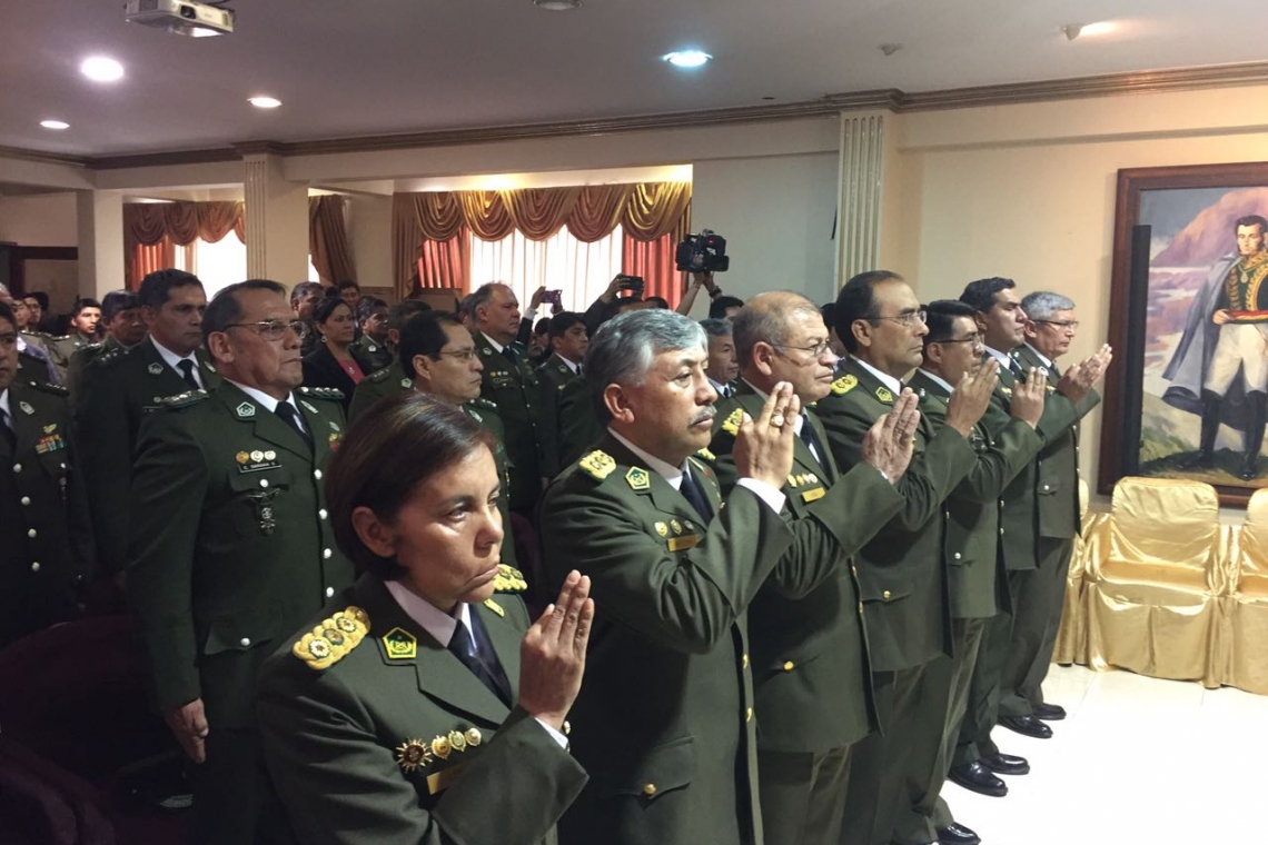 Ministro Del Castillo vaticina que Policía será comandada por una mujer