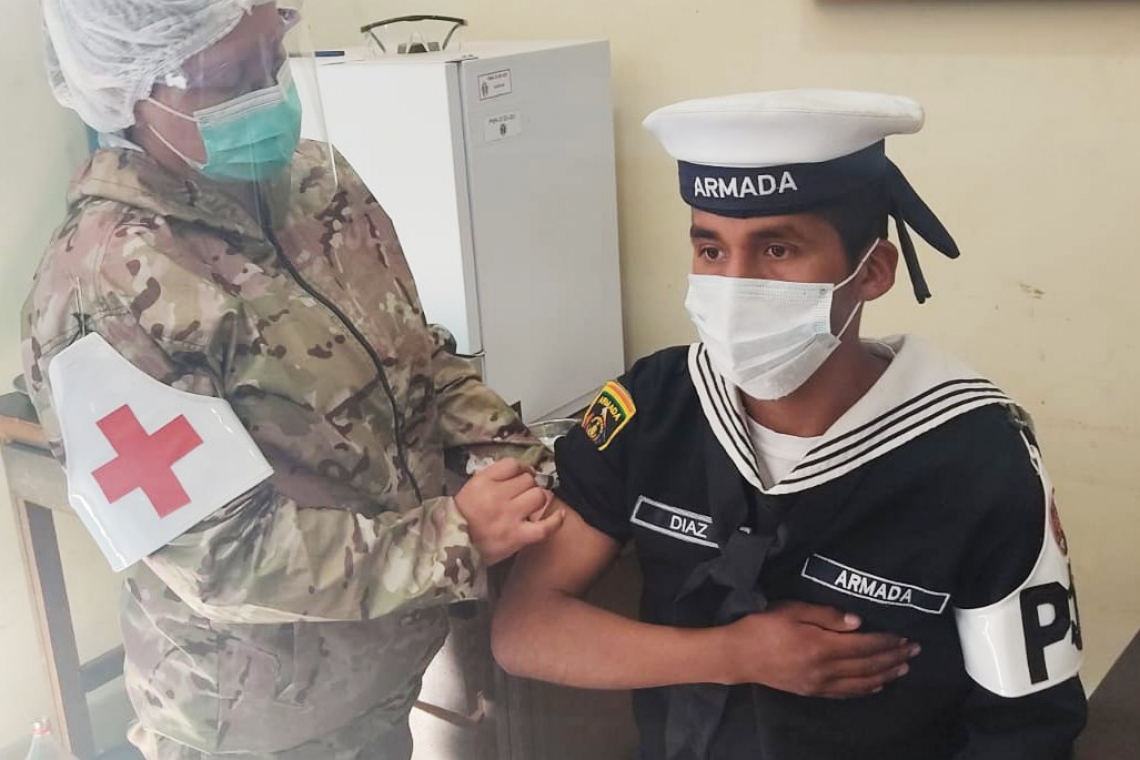 Declaran a unidad naval acantonada en La Paz libre de COVID-19