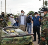 FELCN secuestra avionetas, armas y afecta al narcotráfico con $us 4 millones