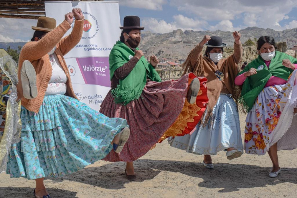 INTI y Warmi Power le dicen ¡No! a la violencia contra la mujer 