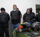 Presentan a los atracadores de un librecambista al que le robaron $us 50.000 en Cochabamba