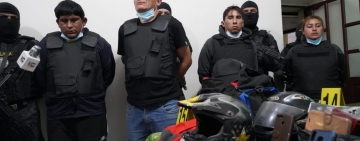 Presentan a los atracadores de un librecambista al que le robaron $us 50.000 en Cochabamba