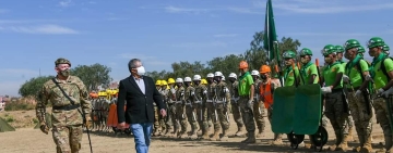 Defensa crea Batallón Multipropósito contra desastres e inicia tareas en Parque Tunari